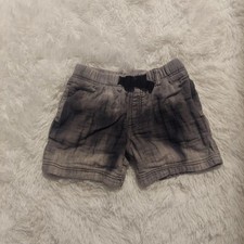 Wonder Nation Boys Shorts Black Ombre Size S 6-7 Mesh Lining