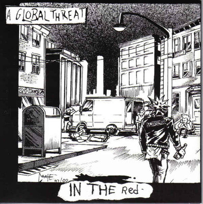 A Global Threat In The Red 7'' Vinyl Schallplatte 79051