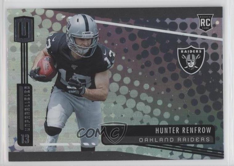 2019 Panini Unparalleled Rookie Hunter Renfrow #235 Rookie RC
