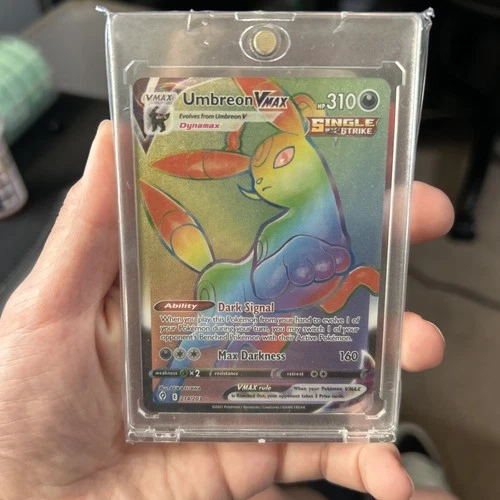2021 Pokemon Evolving Skies Umbreon VMAX #214 214/203 Rainbow Secret Rare PSA 10