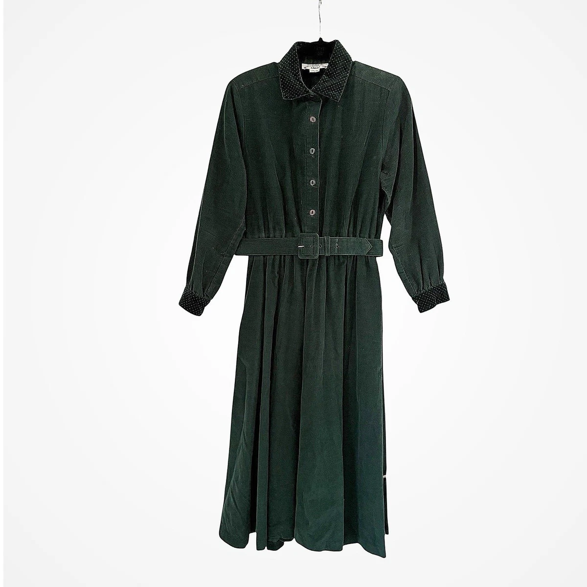 chinese dress ladies Adult’s Long Sleeve Corduroy Dress main image 1