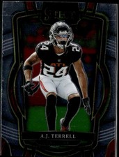 2022 Panini Select #296 A.J. Terrell