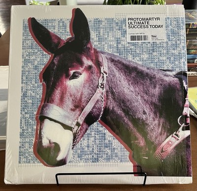 Protomartyr Ultimate Success Today Lp Hype Sticker Domino 2020 Inner Clean