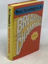 Kurt Vonnegut / BREAKFAST OF CHAMPIONS OR GOODBYE BLUE MONDAY SIGNED 1st ed 1973