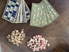 antique bingo parts for games-not complete