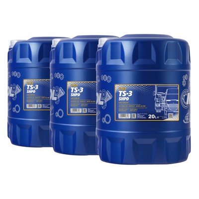 60 (3x20) Liter MANNOL SAE 10W-40 SHPD TS-3 Schlepper/ LKW Motoröl