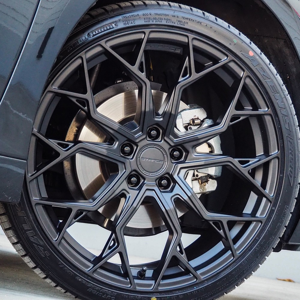 19" Stance SF10 Black Forged Concave Wheels Rims Fits Maserati Ghibli