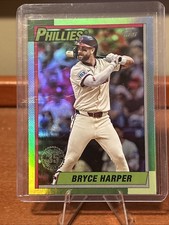 2025 Topps Update Series - 1990 Topps Baseball Bryce Harper #U90-15