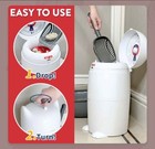 Red Rocket Kitty Twist'R Plus Litter Disposal System w/ Scoop & 7-Layer Bags — photo 2