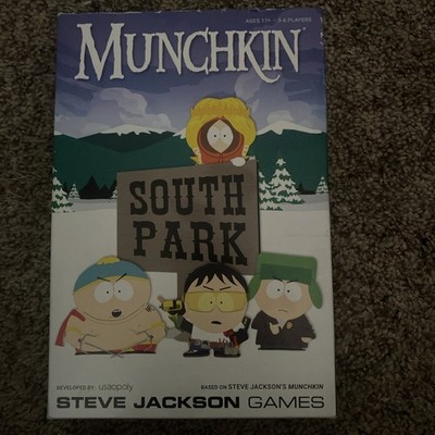 South Park Munchkin: Steve Jackson Games, 2022, Funny Card Game, Tabletop RPG