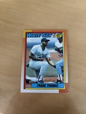 Frank Thomas - 1990 Topps Baseball Card - Rookie Card - White Sox