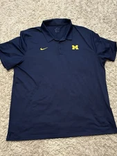 Nike Dri Fit Michigan Polo XXL