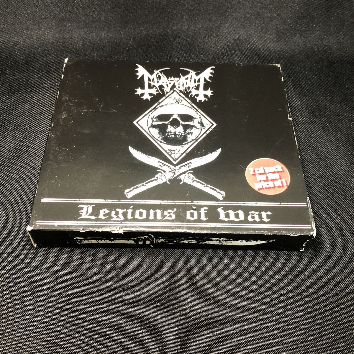 Mayhem Legions Of War 2CD ブラックメタル Mayhem Legions of War 2 CD box set European Legions & Grand