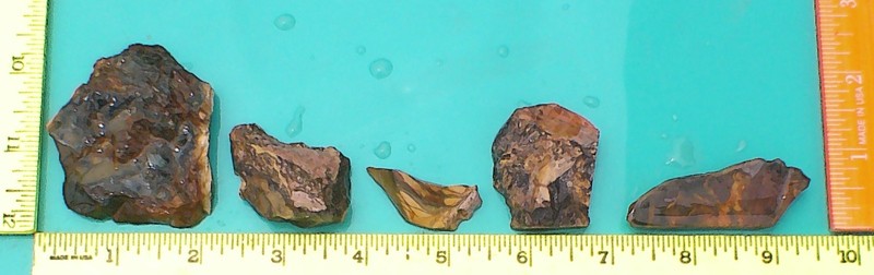 Morrisonite, Willow Creek, and Imperial Jasper - Lot of 15 pieces