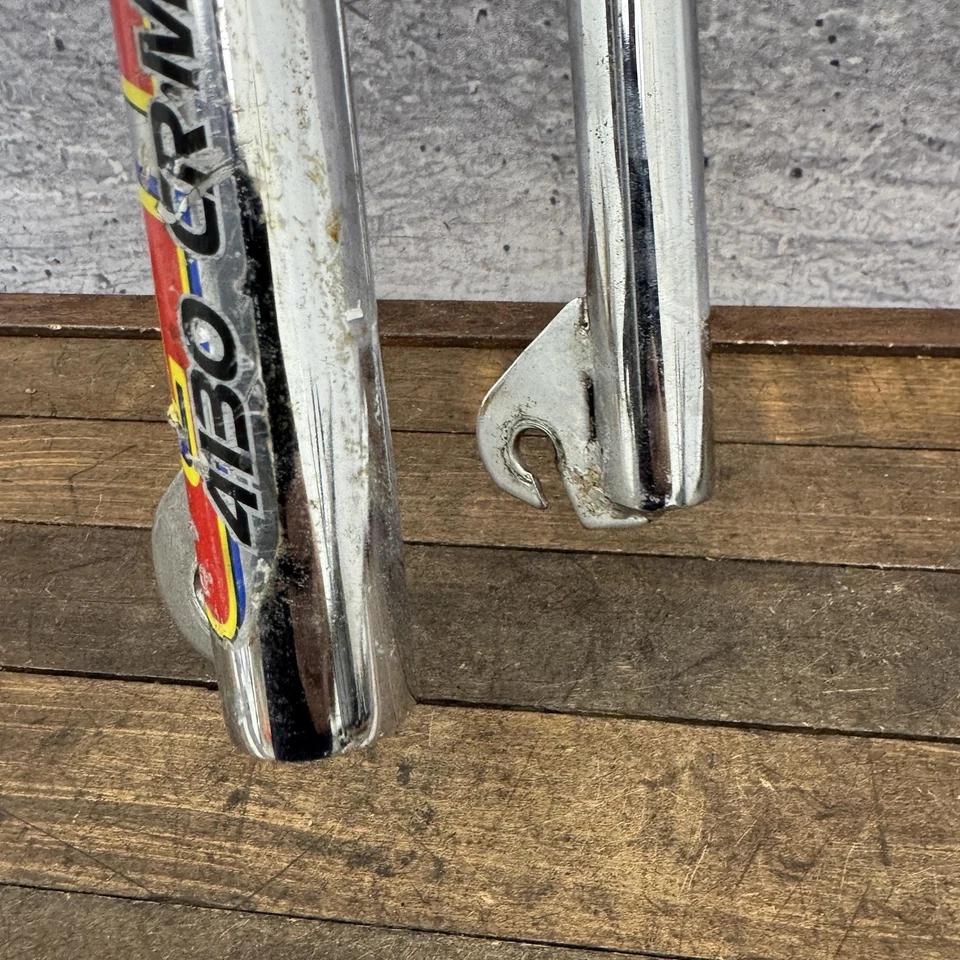 Vintage GT BMX 4130 Chromoly Fork 1 1/8 Inch Threaded Chrome Race Bike 1990s - Image 4 of 4