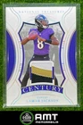 Lamar Jackson 2024 Panini National Treasures 1/25 Century Patch Silver #CM-LJN