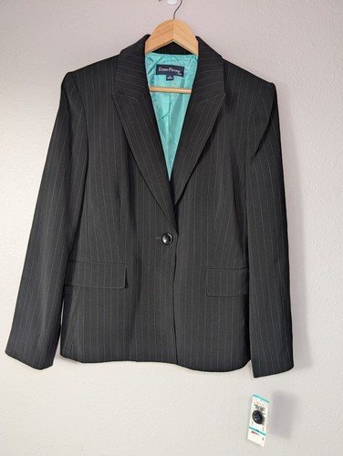 NWT Evan Picone Women Plus 16W Suit Jackets Blazers Black Career New Office 127