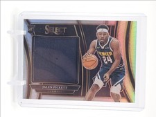 JALEN PICKETT 2023-24 SELECT ROOKIE JUMBO PATCH SILVER PRIZM RC Q1934