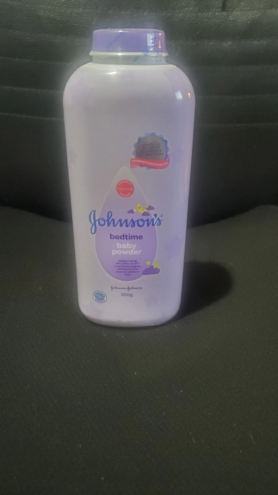 Johnson's Baby Powder Bedtime Natural Calm Purple 300gm talc Exp 01/2025