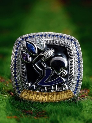 Fully Custom Championship Ring 925 Silver Personalized Team And Corporate Ring