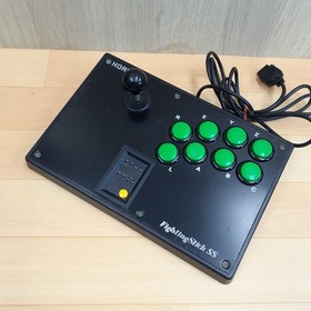 Sega Saturn console with Virtua Gun 2 controllers, Fighting Stick & 5 Games JPN