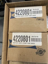 4220801  SUB ZERO MOTOR ASSY EVAP FAN SVCE..Genuine OEM**NEW**