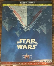 NEW SEALED Star Wars: Episode IX the Rise of Skywalker 4K Ultra HD Blu-Ray N4106
