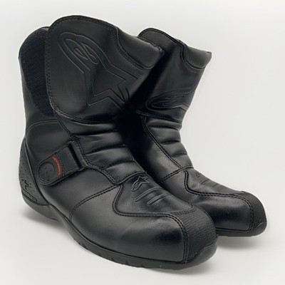 Alpinestars Ridge Leather Waterproof Touring Motorcycle Boots Men's Size 10.5 US