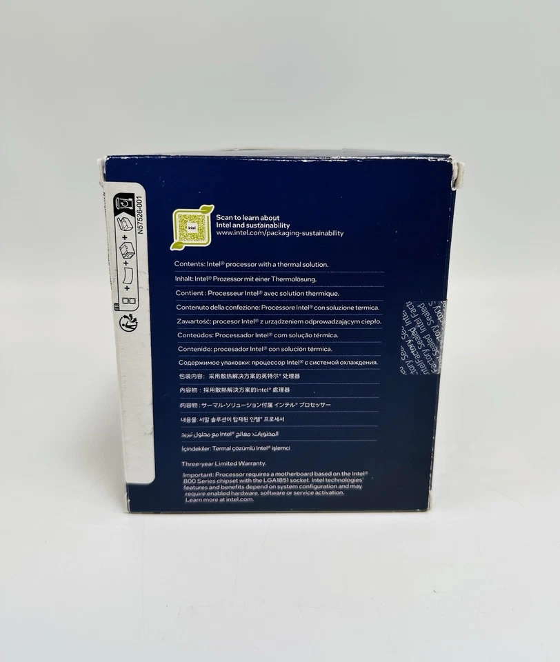 Procesador Intel Core Ultra 5 de escritorio 225F 10 núcleos (6P+4E) 10 hilos NUEVO SELLADO Foto 4 de 4
