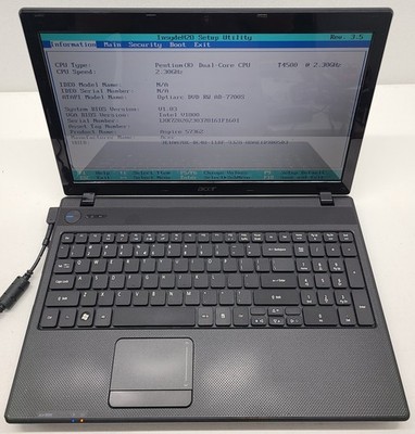 Acer Aspire 5736Z Laptop Intel Pentium Dual-Core T4500 4GB NO HD/OS (FL)