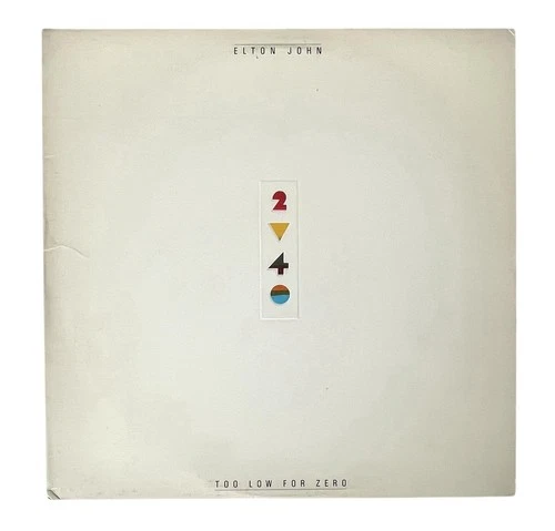 Elton John – Too Low For Zero 1983 Vinyl LP GHS 4006