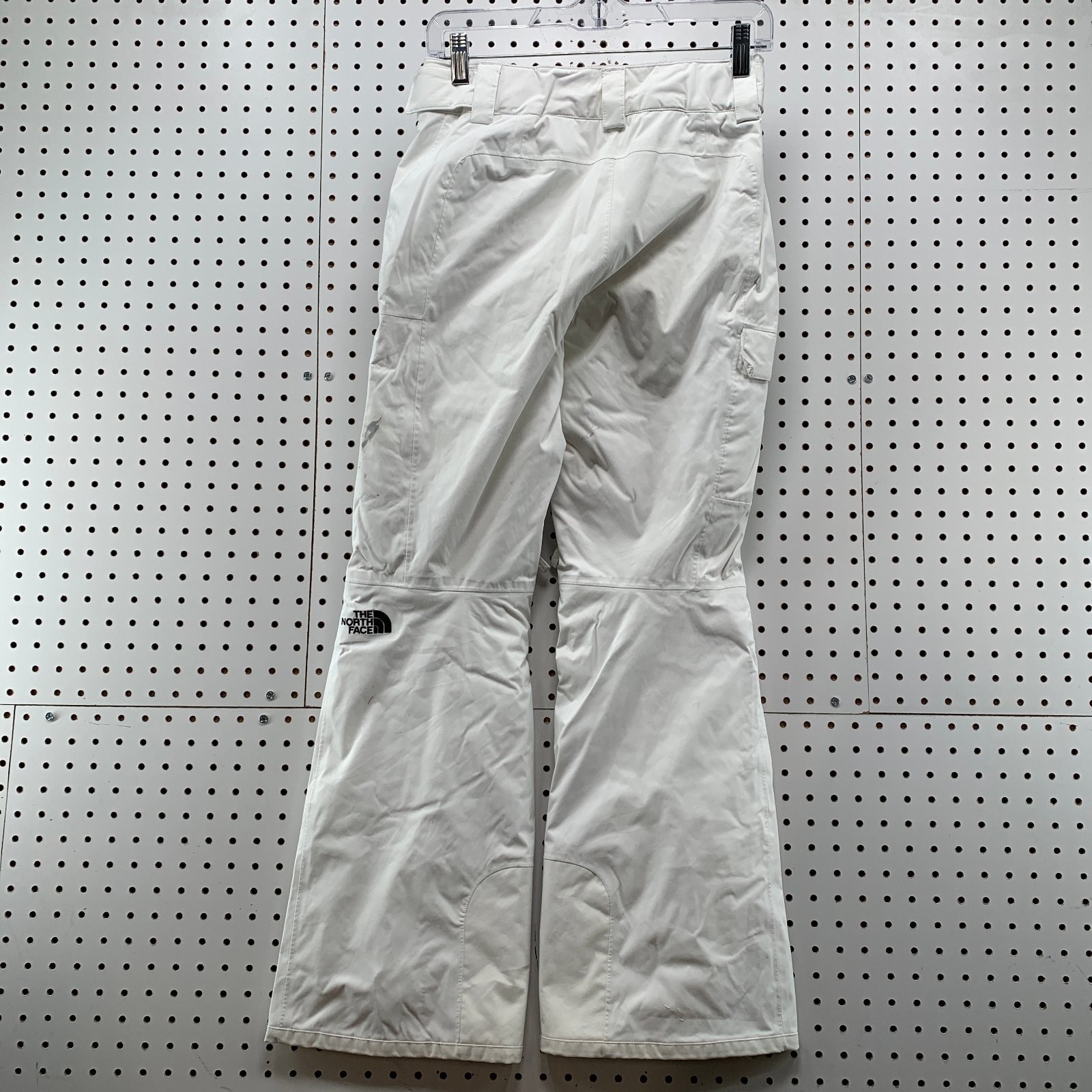 North Face Snow Pants Womens XS White Snowboard Ski Sfot Shell Nylon Blend thumbnail 10