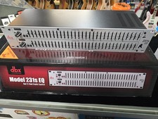 DBX 231S Dual 31 Band Graphic Equalizer Pro Audio Rack Mount EQ