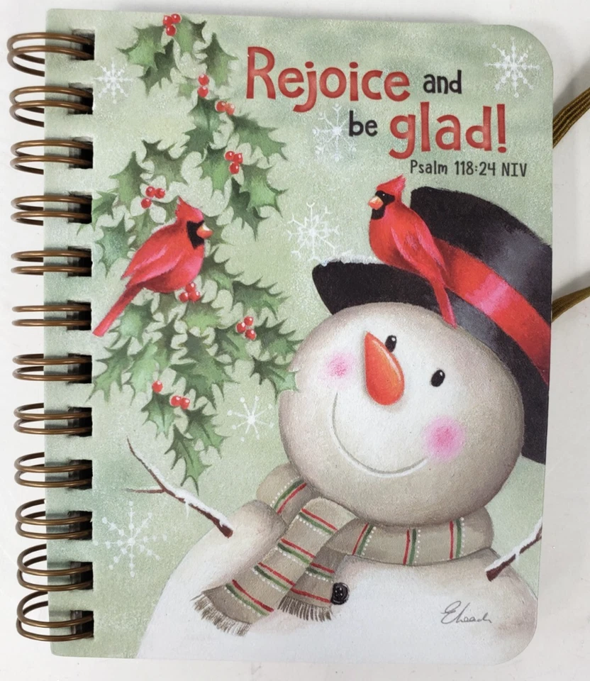 Legacy 2 Small Spiral Notebooks Christmas Rejoice and Be Glad Stocking Stuffer - Image 3 of 4