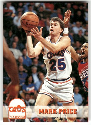 Mark Price 1993-94 Hoops Fifth Anniversary Gold Basketball Near Mint or Better