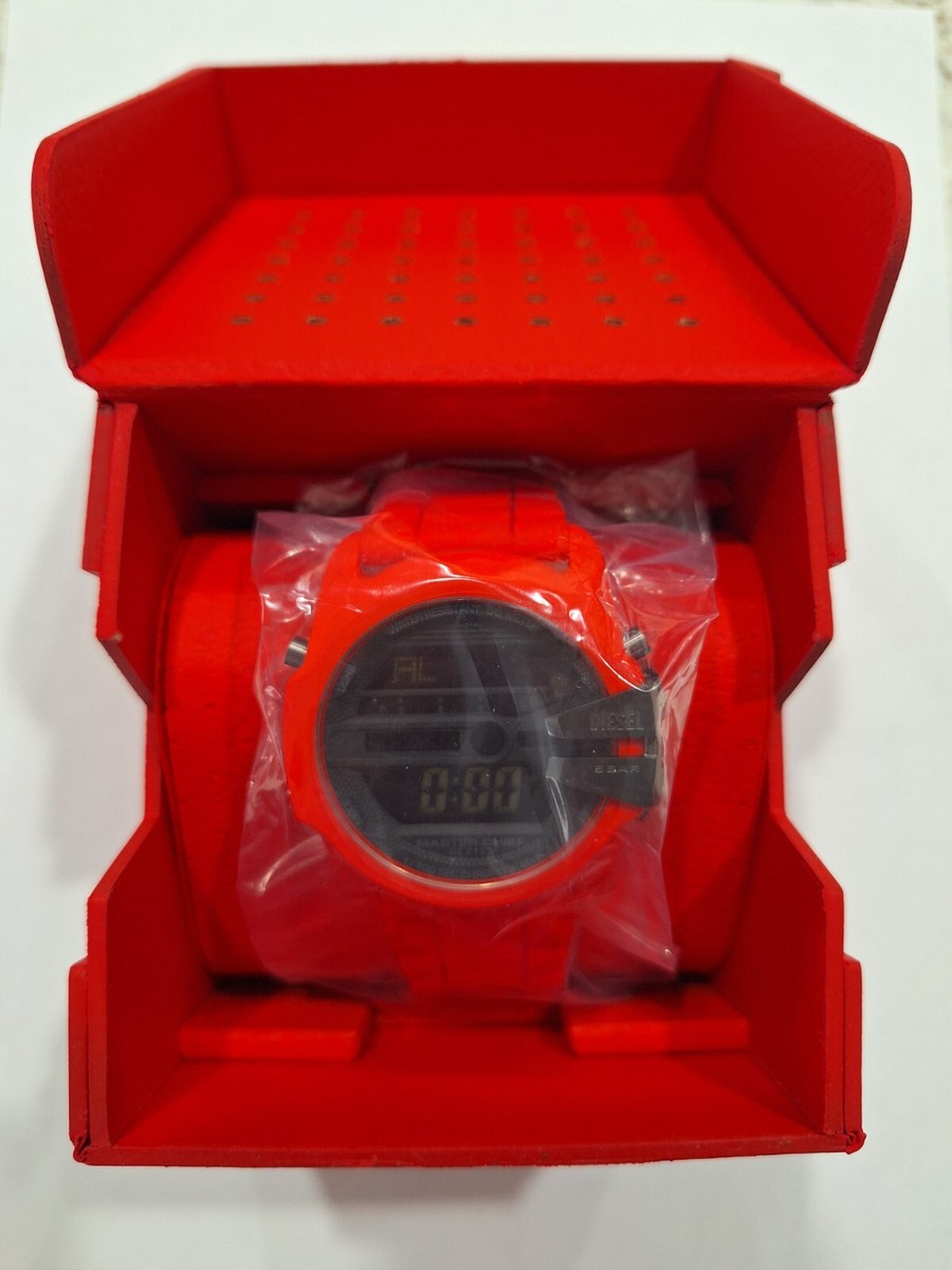 Diesel DZ2159 Master Chief Digital Red Watch - Brand New | eBay Diesel DZ2159 Master Chief Digital Red Watch - Brand New | eBay