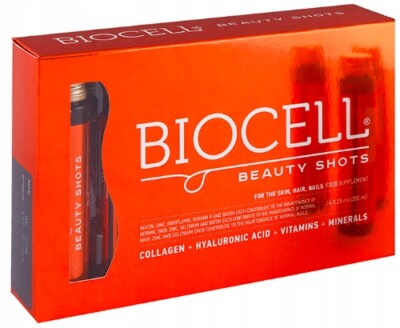 Biocell Beauty Shots Natürliches KOLLAGEN 14x25 ml Gelenke Haut Haar
