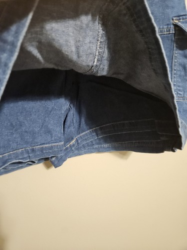 Karen Scott Womens Jean Blue Skort Size 12 - Picture 7 of 9