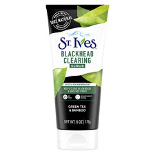 St. Ives Blackhead Clearing Face Scrub Salicylic Acid Acne Treatment 6 oz
