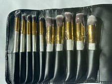 Makeup Brush Set, 5 Eyeshadow Brushes  5 Face Brushes, Good Density, New In Bag