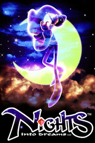 Nights into Dreams SEGA Saturn Retro Wall Poster Multiple Sizes 11x17-24x36