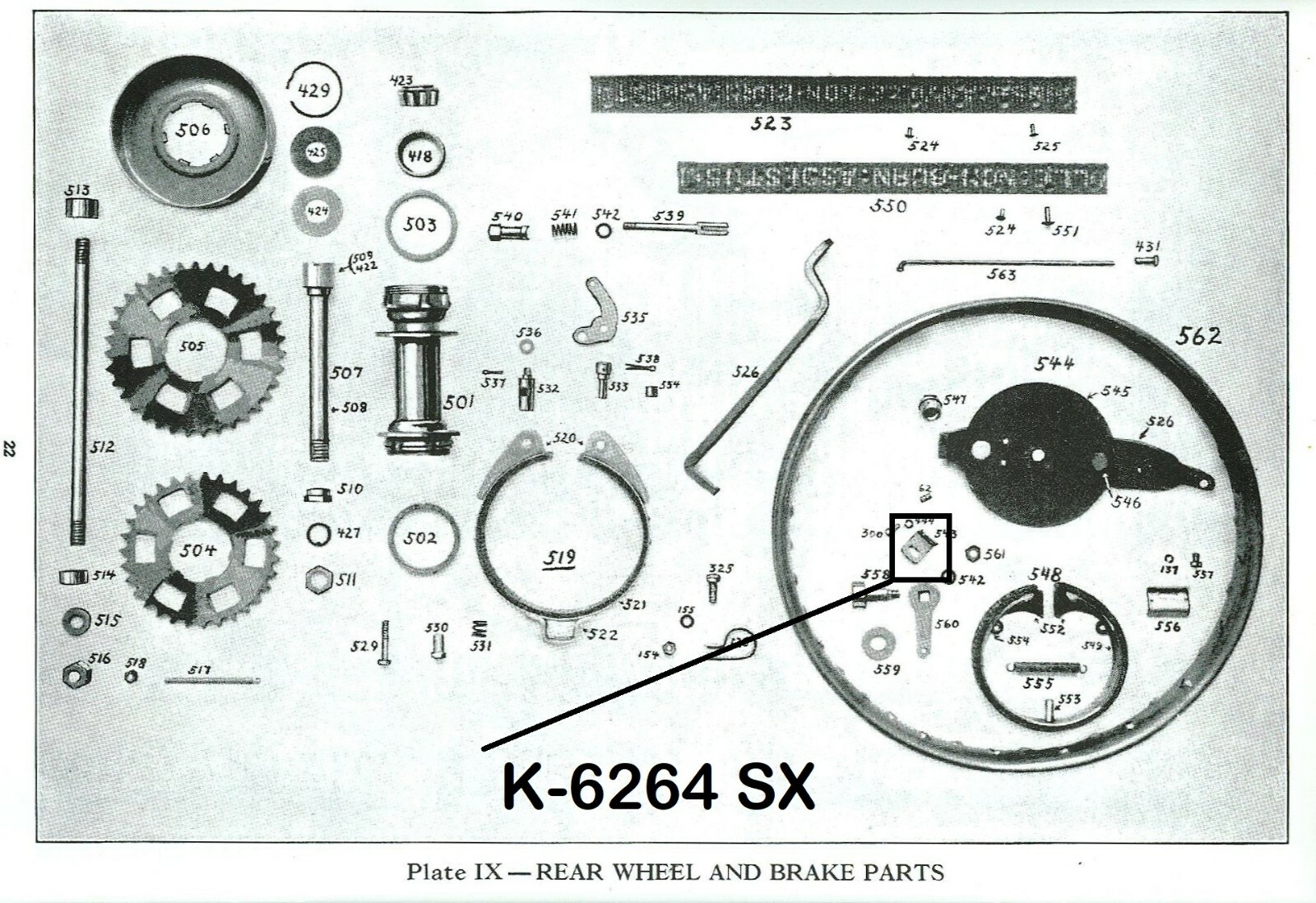 Henderson Deluxe KJ Super X Motorcycle Rear Brake Clevis Guide Antique Repro eBay