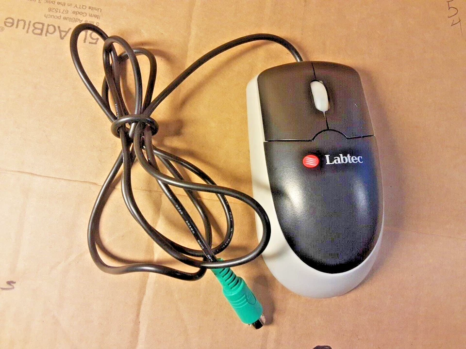 LABTEC M-BR91 - PS/2-STANDARD SCROLL MOUSE (SILVER / BLACK) - Image 2 of 4