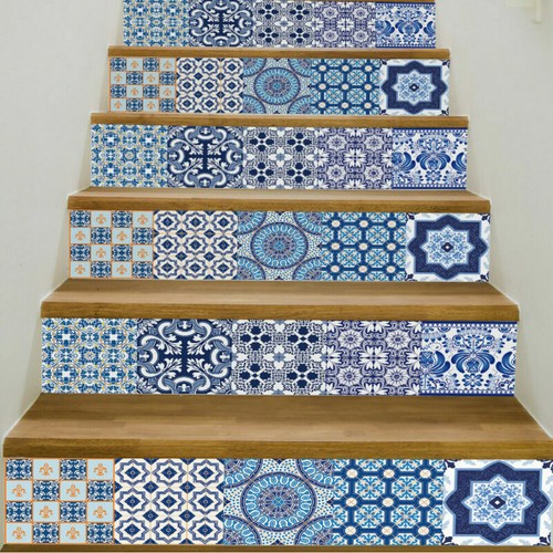 6x 3D Stair Riser Decals Wall Tile Mural Staircase Stickers Vinyl DIY Home Decor - Picture 19 of 62
