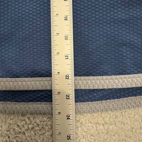 Nike Sphere Shirt 1/4 Zip Short Sleeve Size Men's Small Blue Vintage Y2k - Picture 7 of 9