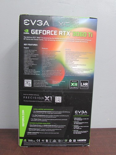 NEW EVGA XC GEFORCE RTX 3060 TI NVIDIA AMPERE ARCH/RAY TRACING/ DLSS (27C) - Picture 3 of 5
