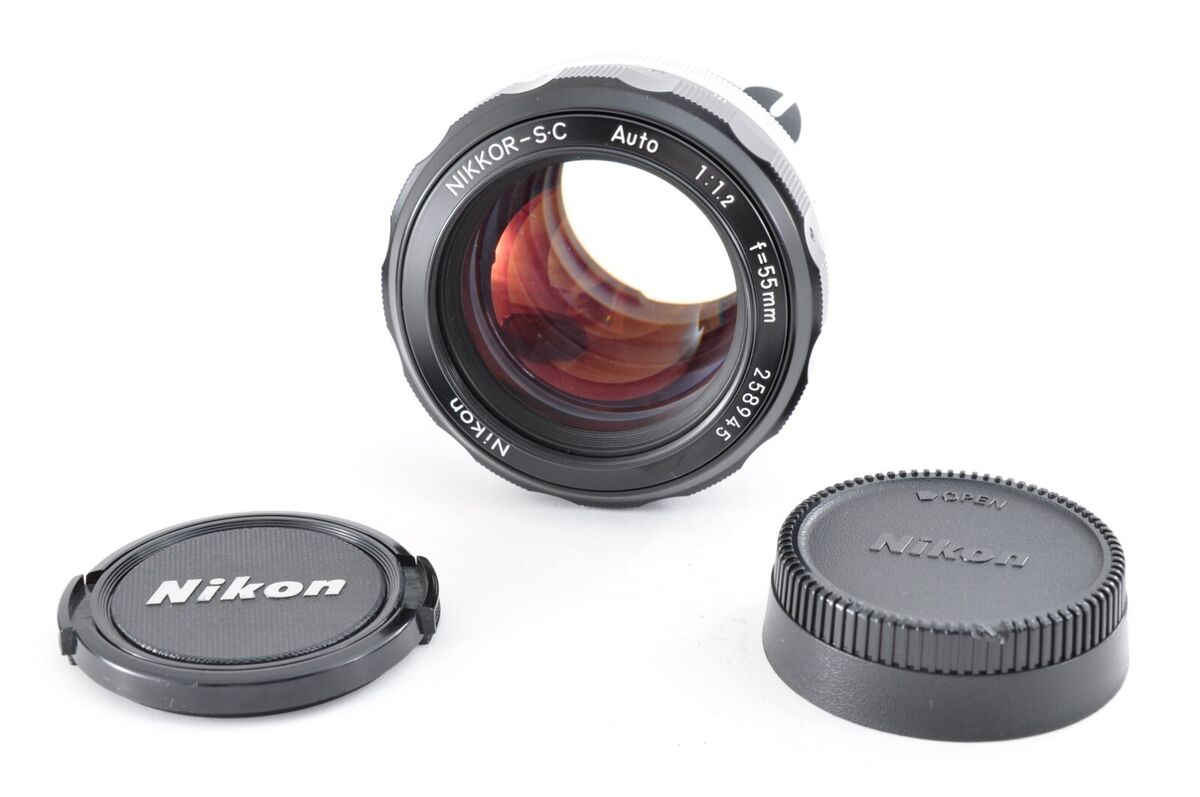 Nikon Nikkor S.C SC Auto 55mm f1.2 Non-Ai Standard Prime Nikon Nikkor S.C SC Auto 55mm f1.2 Non-Ai Standard Prime