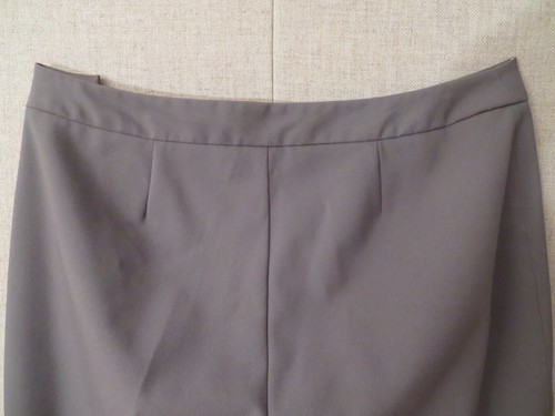 Sigrid Olsen Size 12 Business Pants Gray Trouser Career Office Work NWT Stretch - Picture 5 of 8