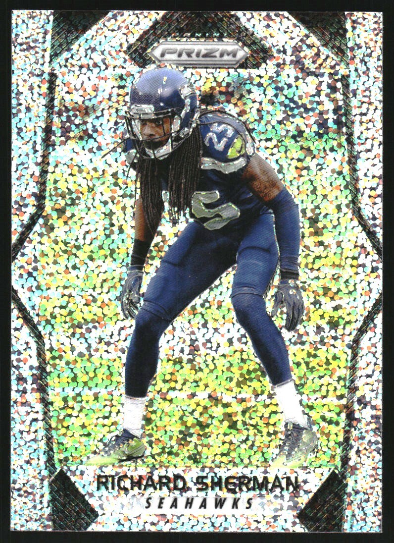 2017 Panini Prizm Prizms White Sparkle #157 Richard Sherman