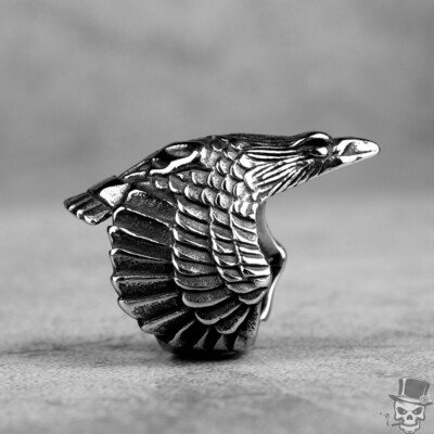 Sculpt Rings  Flying Eagle Punk Ring 316L Edelstahl Herren Modeschmuck